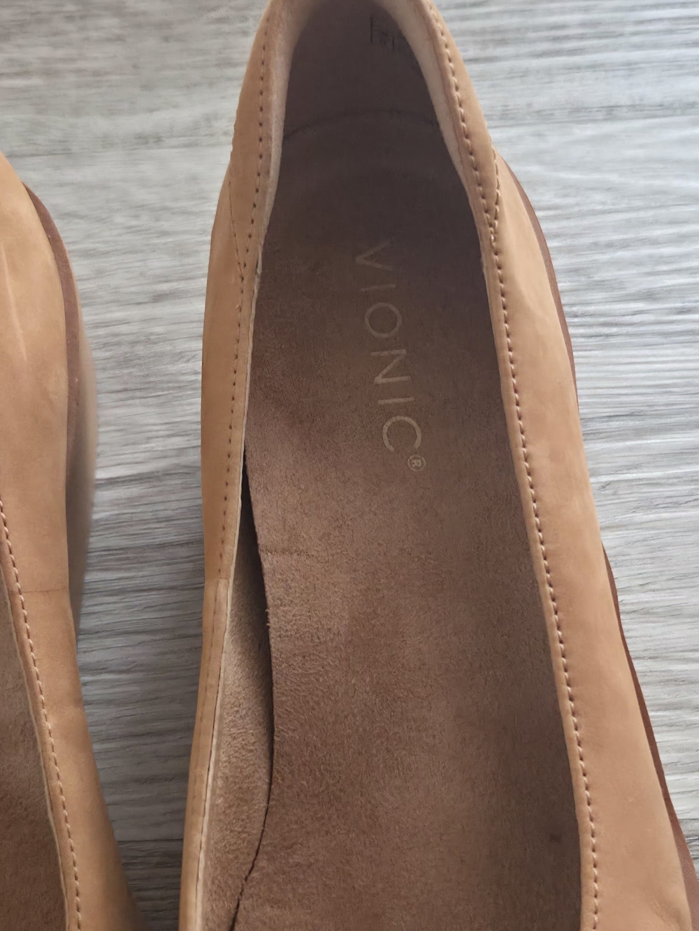 Vionic Tan Wedge Pumps for Women - Picture 6 of 7